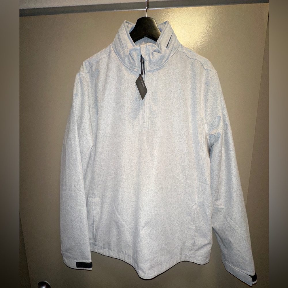 Bobby Jones Heather gray 1/4 zip jacket